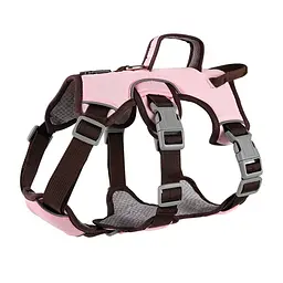 Шлея для собак Derby Pet harness FH107, M Рожевий