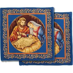Наволочка гобеленова Lefard Home Textile  Sagrada familia  з люрексом 45х45 см (732-336) - мініатюра 2