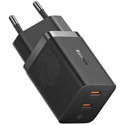 МЗП Baseus GaN5 Pro OS + Type-C to Type-C 40W (CCGP18010) Black - мініатюра 3