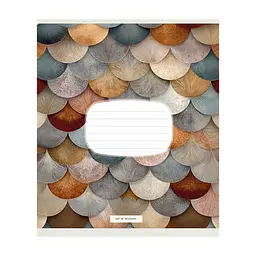 Зошит Школярик Star Art of textures 18 аркушів лінія (018-3642L), в асортименті - мініатюра 5