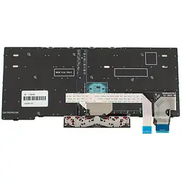 Клавіатура для ноутбука LENOVO (ThinkPad: T14 ) rus чорний підсвічування клавіш - мініатюра 2