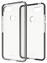 Протиударний прозорий чохол GEAR4 Piccadilly D3O з антимікробним покриттям для Google Pixel 3 (5.5") Black + Transparent