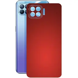 Захисна плівка StatusSKIN для Oppo Reno 4F Корпус Вініл червона матова