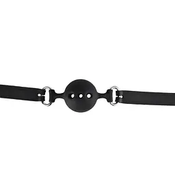 Кляп кулька Erospace Wild Play Mouth Gag With Silicone Ball C14 - мініатюра 3