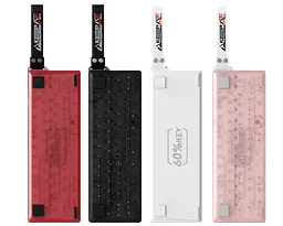 Ігрова магнітна дротова клавіатура DAREU COOL60 / Magnetic Switch / Hot-Swappable / Pink - мініатюра 2