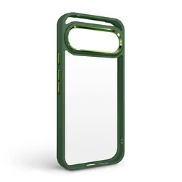 Чехол для Google Pixel 9 Pro/9, UNIT2, зеленый, ударопрочный, прозрачный противоударный чехол-накладка из TPU и поликарбоната (PC), с защитными бортиками, защита всего корпуса от ударов и царапин, ArmorStandart (ARM80903)