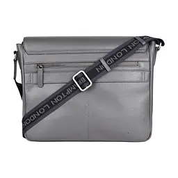 Сумка Brampton London Emissary Grey (64403 GREY) - мініатюра 4