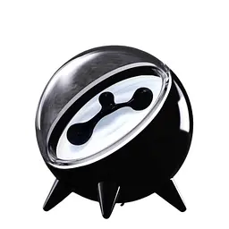 Феррофлюїдна музична лампа Ferrofluid Music Rhythm Lamp Sound Sensitive Magnetic Fluid Black