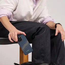 Чохол-накладка Pitaka Tactile Woven Case StarPeak Milky Way Galaxy для iPhone 16 Pro (KI1601PMYG) - мініатюра 5