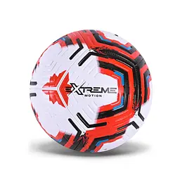 М'яч футбольний FB25674Red розмір №5, PU 400 грам