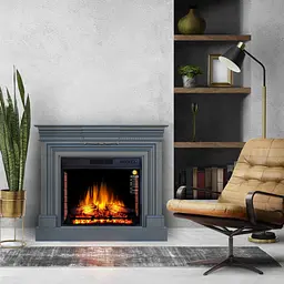 Камінокомплект ArtiFlame LESTER AF28S СІРИЙ ГРАФІТ (зі звуком)