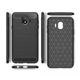 Чохол до мобільного телефона Laudtec для Samsung J4/J400 Carbon Fiber (Black) (LT-J400F) - мініатюра 4
