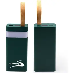 Батарея універсальна Aspiring Light 30 30000 мА·год PD/22.5 Вт (P30000L) - мініатюра 6