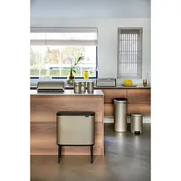 Бак для сміття Brabantia Touch Bin Bo 34 л бежевий (304620) - мініатюра 7