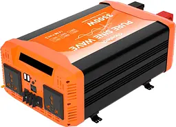 Інвертор автомобільний Choetech 12\220V 3500W (1600Вт), чиста синусоїда - мініатюра 2