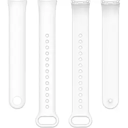 Ремінець DK CDK для Xiaomi Mi Smart Band 9 Silicone Sport Band (015812) (white) - мініатюра 2