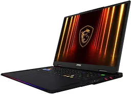 Ноутбук MSI Raider A18 HX A9WIG (18 WQUXGA IPS-level 120 Hz, Ryzen 9 9955HX3D, 64 GB, 2 TB, RTX 5080, W11H) Core Black (A9WIG-064HU) - мініатюра 7
