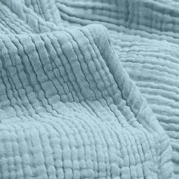Простирадло на резинці муслін Cosas Aquamarine 200х200х20 см (37Muslin_LightBlue_200x200x20) - мініатюра 8