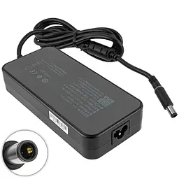 Блок живлення для ноутбука Xiaomi 19.5V, 9.23A, 180W, 7.4x5.0-PIN, чорний, прямокутний - мініатюра 2