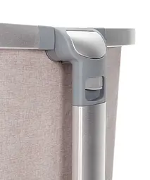 Дитяче ліжечко Carrello Aria CRL16402 Cream Beige приставне з люлькою кошиком 4 колеса метал каркас - мініатюра 7