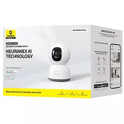 Камера відеоспостереження Baseus Security P1 Lite Indoor 2K (S0TV002132) - мініатюра 7