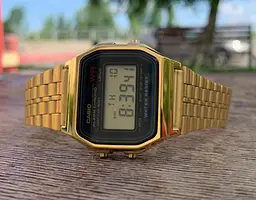 Розумний годинник Casio Vintage A159WGEA-1 золотистий - мініатюра 7