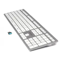 Клавіатура A4Tech FBX50C USB/Bluetooth White (4711421972772) - мініатюра 5