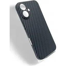 Чохол-накладка BeCover Carbonite Case (MagSafe) для Apple iPhone 16 Black (712067) - мініатюра 3