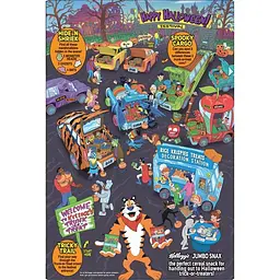 Пластівці Kellogg's Frosted Flakes Chocolate with Spooky Marshmallows Cold Breakfast Cereal 700.23g - мініатюра 6