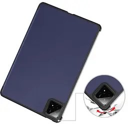 Чохол-книжка BeCover Smart Case для Xiaomi Pad 7 / 7 Pro 11.2" Deep Blue (712799) - мініатюра 2