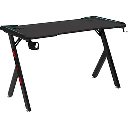 Комп'ютерний ігровий стіл GT Racer T-1242 Black [125832]