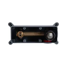 Змішувач для умивальника Qtap Gemini прихованого монтажу QTGEM273BLM45694 Black matt Чорний матовий - мініатюра 4