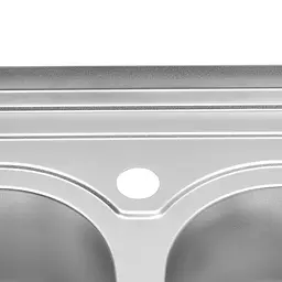 Кухонна мийка Kroner KRP Satin-6080Z (0,8 мм) (CV022827) - мініатюра 6