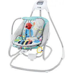 Крісло-гойдалка 4 в 1 Baby Einstein Kick to It (17405)