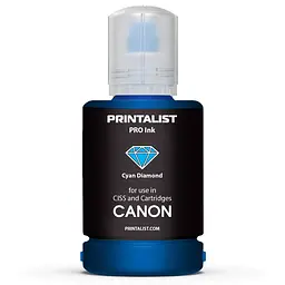 Чорнило PRINTALIST для Canon 140г Cyan водорозчинне (PL-INK-CANON-C)