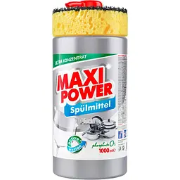 Засіб для ручного миття посуду Maxi Power Платинум 1000 мл (4823098402794)