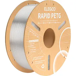 Філамент для 3D-принтерів Elegoo Rapid PETG 1kg Transparent (50.203.0315) [162652]