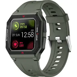 Розумний годинник Gelius Pro GP-SW006 Old School Green - мініатюра 8