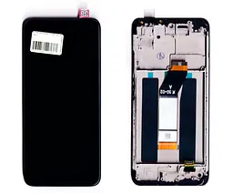 Дисплей Xiaomi Redmi 10 2022 чорний + рамка