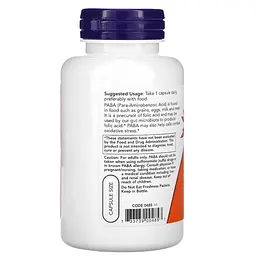 Вітаміни та мінерали NOW PABA 500 mg, 100 капсул - мініатюра 3