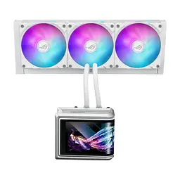 Система рідинного охолодження ASUS ROG Ryuo IV SLC 360 ARGB White (90RC0152-B0EAY0) - мініатюра 2