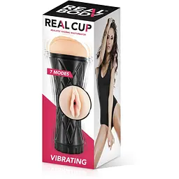 Мастурбатор-вагіна Real Body Real Cup Vagina Vibrating - мініатюра 3