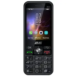 Мобільний телефон 2E E280 2025 Black (694743656220) - мініатюра 2
