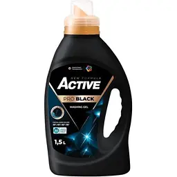 Гель для прання Active Pro Black для чорних та темних речей 1,5 л