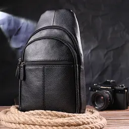 Чоловіча шкіряна сумка Vintage 16х30х5 см sum0022415 - мініатюра 6