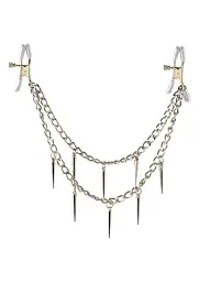 Затискачі для сосків Pipedream Fetish Fantasy Rock Hard Nipple Clamps сріблястий - мініатюра 5