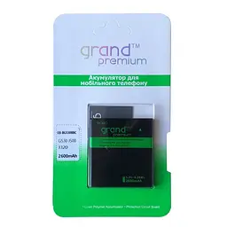 Акумулятор GRAND Premium Samsung G530/J500/J320 (EB-BG530BBC)