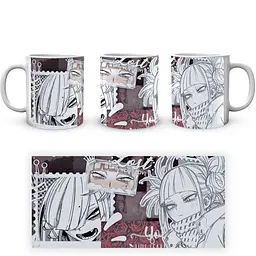 Кухоль GeekLand Моя геройська академія My Hero Academia Тога Колаж з коронами MHA 02.544 330 мл білий - мініатюра 3