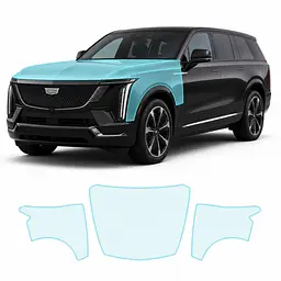 Антигравійна захисна бронеплівка за лекалами для Cadillac Vistiq EV 2025- капот і передні крила