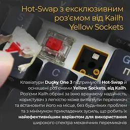 Клавіатура Ducky One 3 SF Cherry MX Red RGB Black UA (DKON2167ST-RUAPXCLAWSC1) - мініатюра 3